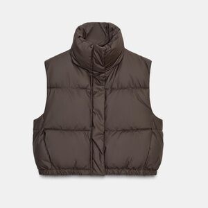 Better Together Brown Puffer Vest
